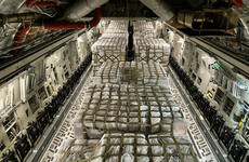 US flight brings tonnes of needed baby formula from Germany