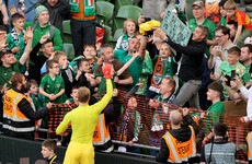 Kelleher gets one over on Liverpool teammate as he helps Ireland prevail