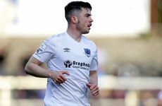 Irish underage international departs Drogheda