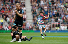Leicester beat Saracens 15-12 in English Premiership rugby union final