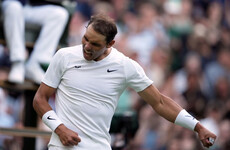 Nadal into Wimbledon quarters as Kyrgios lurks