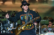 Guitarist Carlos Santana collapsed on stage after he 'forgot to eat and drink water'