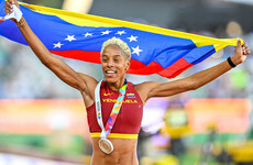 Rojas leads familiar cast to world golds in Oregon