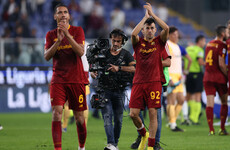Former Sampdoria president escorted away by security as Mourinho's Roma prevail