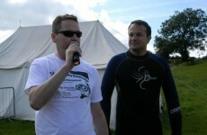 Minister Varadkar travels by bog-snorkel in Monaghan