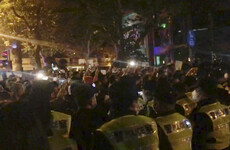 Hundreds take to streets in China as opposition to government's zero-Covid policy mounts