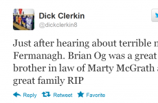 Twitter pays tribute to Fermanagh's Brian Óg Maguire
