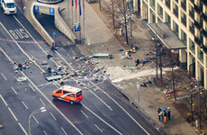Two people injured as giant aquarium with 1,500 fish bursts in Berlin