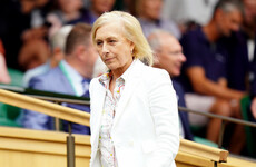Martina Navratilova diagnosed with breast and throat cancer