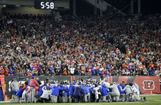 NFL player in 'critical condition' after collapsing on field