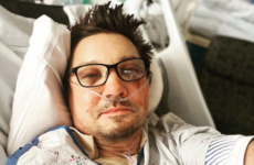 Marvel actor Jeremy Renner shares hospital selfie after snow plough accident