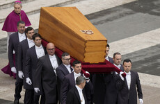 Former Pope Benedict XVI buried in Vatican following funeral mass this morning