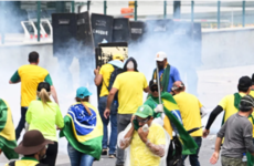 Brazilian far-right protesters storm congress