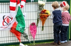 Ulster Rugby open book of condolence for Nevin Spence