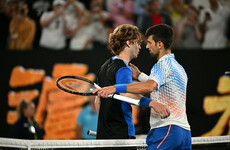 Djokovic father filmed with fans holding Russian flags at Australian Open