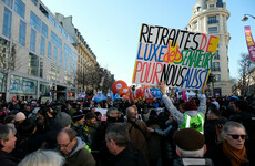 French strikes hit trains and schools as a million protesters push back on pension age increase