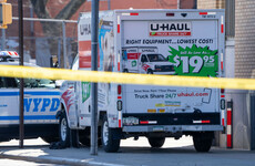 One killed and eight wounded after being struck by a man driving a U-Haul truck in New York