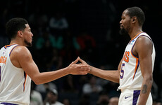 Suns win in Durant debut, Tatum powers Celtics