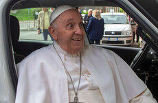 'I'm still alive': Pope Francis leaves hospital following treatment for bronchitis