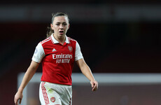 Boost for Ireland as Katie McCabe scores stunner on Arsenal return