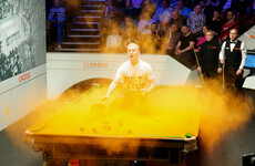 Two arrests after 'Just Stop Oil' protesters force stoppage at World Snooker Championship