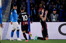 Giroud seals Milan's passage past Napoli and into Champions League semis