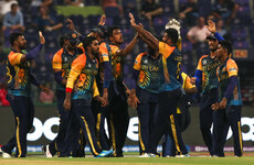 Karunaratne and Madushka hit tons as Sri Lanka pile runs on Ireland