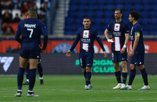 PSG slump to defeat after Hakimi red card, Bayern move top of Bundesliga
