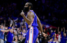 Ice-cool Harden scores 45 as Sixers stun Celtics, Jokic downs Suns