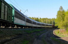 Explosive device derails Russian freight train near Ukraine border for second straight day