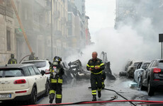 One person injured as van carrying oxygen cylinders explodes in Milan