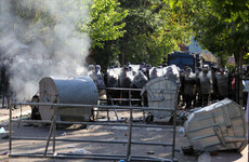 Over 30 peacekeepers injured in clashes with Serb protesters in northern Kosovo