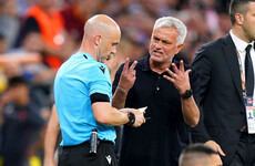 Uefa awaits reports following Jose Mourinho’s rant at referee Anthony Taylor