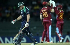 Report: End of the line for Ireland as West Indies enter next round in World T20