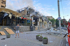 Ten people - including three children - killed in missile strike on Ukraine restaurant