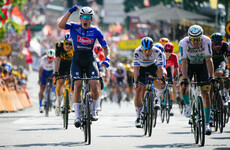 Belgian Jasper Philipsen sprints to Tour de France third stage win