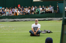 Djokovic eyes Wimbledon third round as rain and protests cause disruption