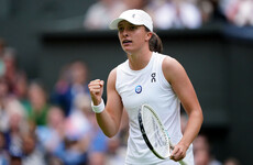 Swiatek saves two match points to book her first Wimbledon quarter-final