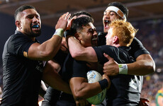 Will Jordan dazzles as All Blacks romp to 35-20 home win over South Africa