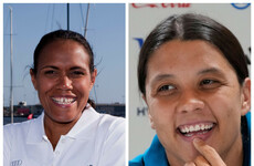 Sam Kerr was 'pretty starstruck' when Cathy Freeman came to visit