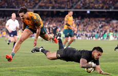 All Blacks crush Wallabies 38-7 to retain Rugby Championship title