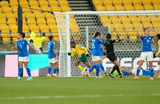 South Africa stun Italy in injury time to join Sweden in last 16