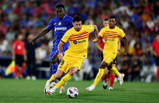 Barcelona and Getafe both see red in goalless draw with 16 minutes of added time