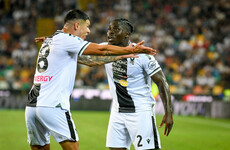 Ireland's Ebosele starts as Juventus beat Udinese