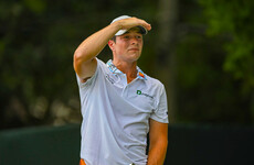 Hovland surges into six-shot lead at storm-delayed Tour Championship