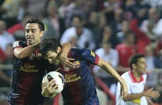 VIDEO: Last-minute Barcelona defeat 10-man Sevilla