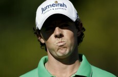 Rory McIlroy in Ryder Cup mix-up, almost misses tee-time
