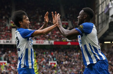 Brighton rock Man Utd as Old Trafford crisis mounts