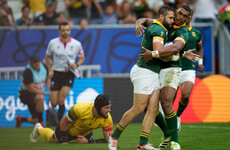 South Africa thump Romania 76-0 ahead of Ireland World Cup clash