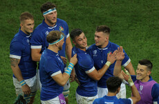 Tale of two halves as ill-disciplined Italy beat Uruguay at World Cup